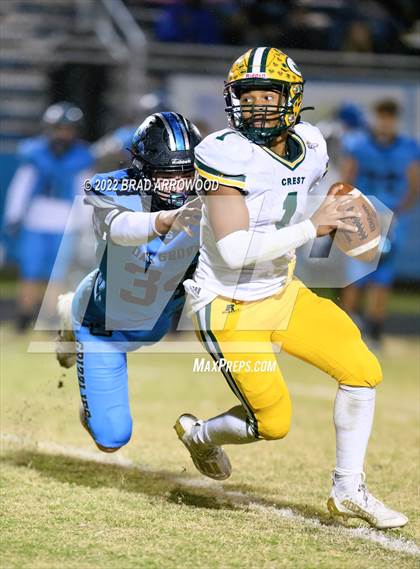 Thumbnail 2 in Crest @ Oak Grove (NCHSAA 3A Round 2) photogallery.