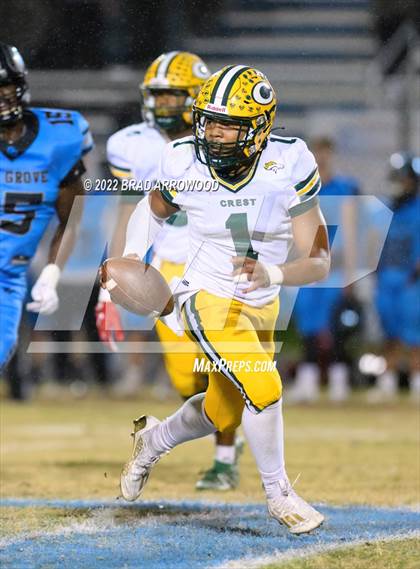 Thumbnail 1 in Crest @ Oak Grove (NCHSAA 3A Round 2) photogallery.