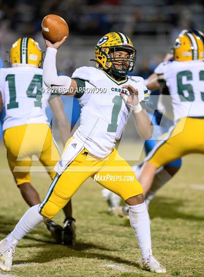 Thumbnail 3 in Crest @ Oak Grove (NCHSAA 3A Round 2) photogallery.