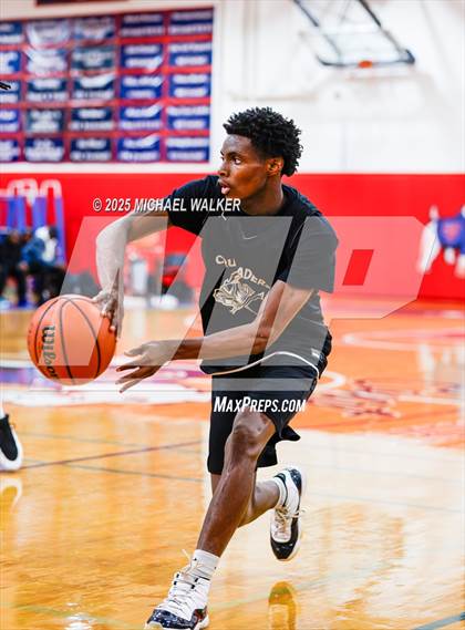 Thumbnail 1 in Monsignor Scanlan Vs Eagle Academy III (The Preview HS Showcase) photogallery.