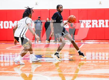 Thumbnail 1 in Monsignor Scanlan Vs Eagle Academy III (The Preview HS Showcase) photogallery.