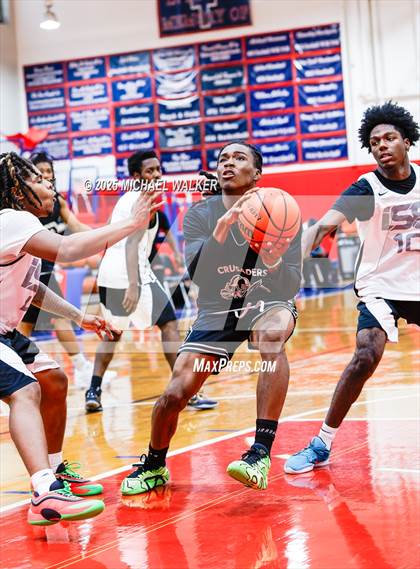 Thumbnail 3 in Monsignor Scanlan Vs Eagle Academy III (The Preview HS Showcase) photogallery.