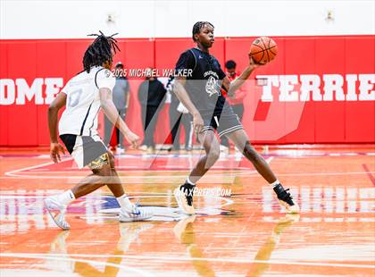 Thumbnail 2 in Monsignor Scanlan Vs Eagle Academy III (The Preview HS Showcase) photogallery.