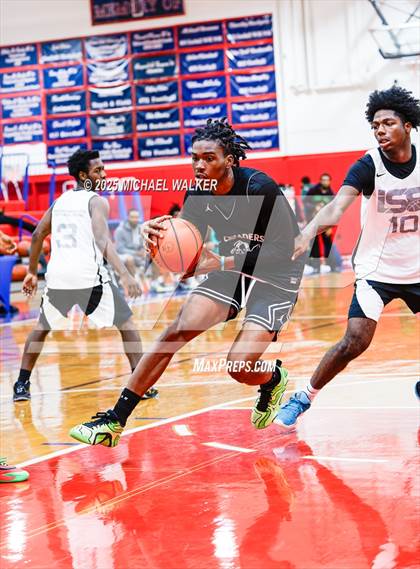 Thumbnail 1 in Monsignor Scanlan Vs Eagle Academy III (The Preview HS Showcase) photogallery.