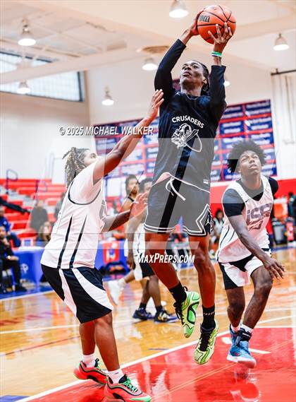 Thumbnail 1 in Monsignor Scanlan Vs Eagle Academy III (The Preview HS Showcase) photogallery.