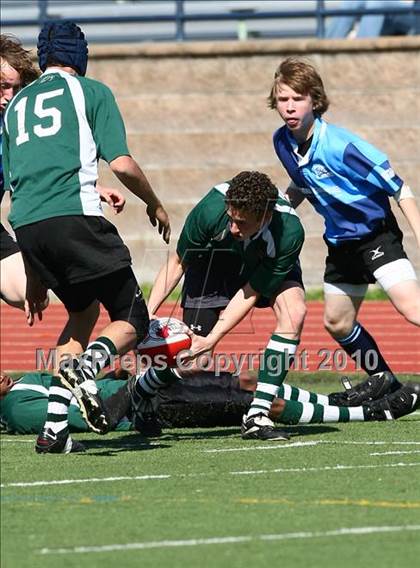 Thumbnail 2 in Canterbury Episcopal vs Benton County (Jesuit Dallas Rugby Showdown) photogallery.