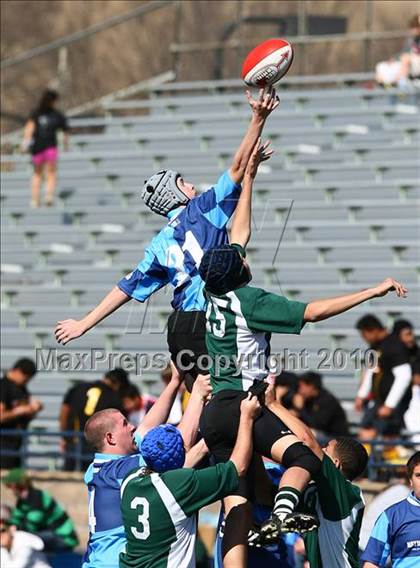 Thumbnail 2 in Canterbury Episcopal vs Benton County (Jesuit Dallas Rugby Showdown) photogallery.