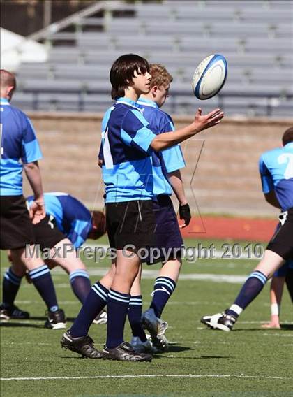 Thumbnail 3 in Canterbury Episcopal vs Benton County (Jesuit Dallas Rugby Showdown) photogallery.