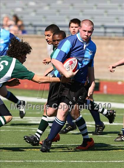 Thumbnail 3 in Canterbury Episcopal vs Benton County (Jesuit Dallas Rugby Showdown) photogallery.