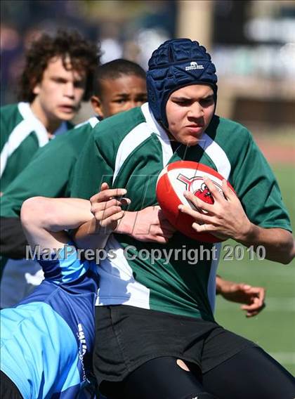 Thumbnail 2 in Canterbury Episcopal vs Benton County (Jesuit Dallas Rugby Showdown) photogallery.