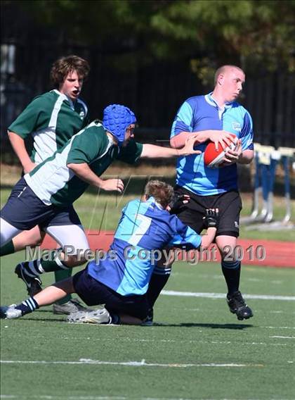 Thumbnail 2 in Canterbury Episcopal vs Benton County (Jesuit Dallas Rugby Showdown) photogallery.