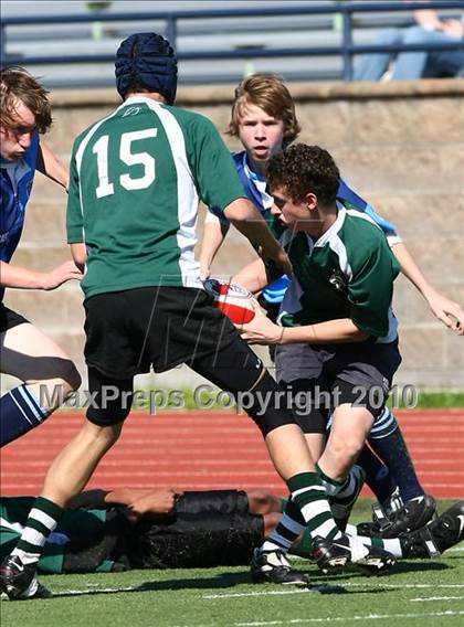 Thumbnail 3 in Canterbury Episcopal vs Benton County (Jesuit Dallas Rugby Showdown) photogallery.