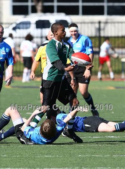 Thumbnail 2 in Canterbury Episcopal vs Benton County (Jesuit Dallas Rugby Showdown) photogallery.
