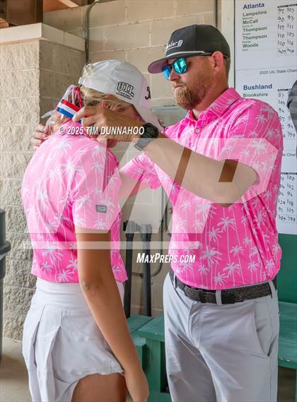 Thumbnail 2 in UIL 3A Girls Golf Finals (Awards) photogallery.