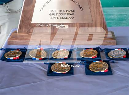 Thumbnail 1 in UIL 3A Girls Golf Finals (Awards) photogallery.