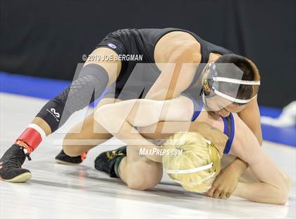 Thumbnail 3 in CIF State Boys Wrestling Championships (Pig-Tail Round) photogallery.