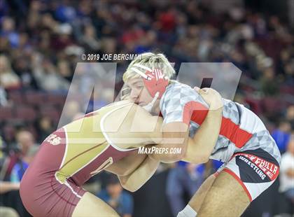 Thumbnail 1 in CIF State Boys Wrestling Championships (Pig-Tail Round) photogallery.