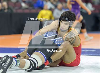 Thumbnail 3 in CIF State Boys Wrestling Championships (Pig-Tail Round) photogallery.