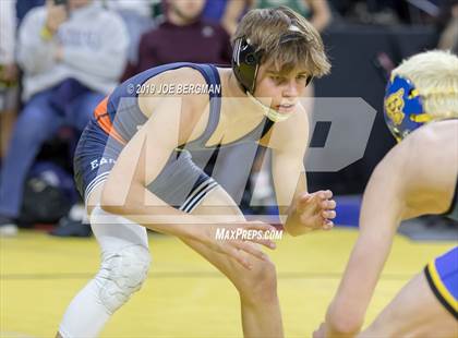 Thumbnail 3 in CIF State Boys Wrestling Championships (Pig-Tail Round) photogallery.