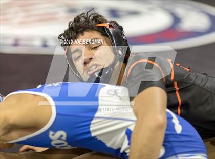 Thumbnail 3 in CIF State Boys Wrestling Championships (Pig-Tail Round) photogallery.