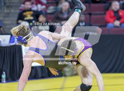 Thumbnail 1 in CIF State Boys Wrestling Championships (Pig-Tail Round) photogallery.