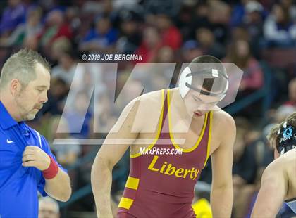 Thumbnail 3 in CIF State Boys Wrestling Championships (Pig-Tail Round) photogallery.