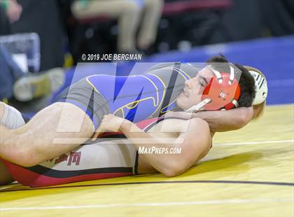Thumbnail 3 in CIF State Boys Wrestling Championships (Pig-Tail Round) photogallery.