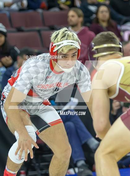Thumbnail 2 in CIF State Boys Wrestling Championships (Pig-Tail Round) photogallery.