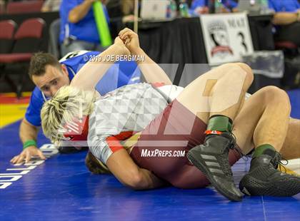Thumbnail 2 in CIF State Boys Wrestling Championships (Pig-Tail Round) photogallery.