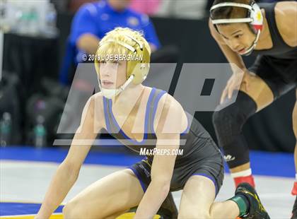 Thumbnail 3 in CIF State Boys Wrestling Championships (Pig-Tail Round) photogallery.