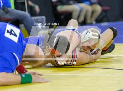Thumbnail 2 in CIF State Boys Wrestling Championships (Pig-Tail Round) photogallery.