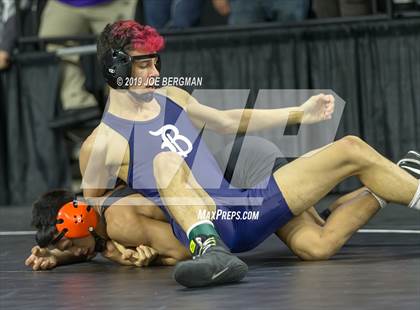 Thumbnail 3 in CIF State Boys Wrestling Championships (Pig-Tail Round) photogallery.