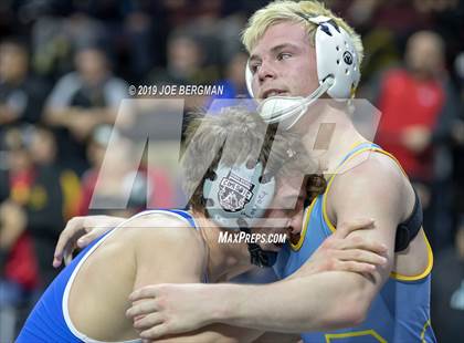 Thumbnail 2 in CIF State Boys Wrestling Championships (Pig-Tail Round) photogallery.