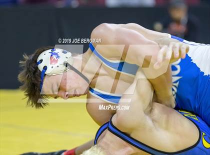 Thumbnail 3 in CIF State Boys Wrestling Championships (Pig-Tail Round) photogallery.