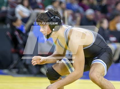 Thumbnail 3 in CIF State Boys Wrestling Championships (Pig-Tail Round) photogallery.