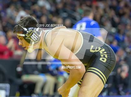 Thumbnail 3 in CIF State Boys Wrestling Championships (Pig-Tail Round) photogallery.