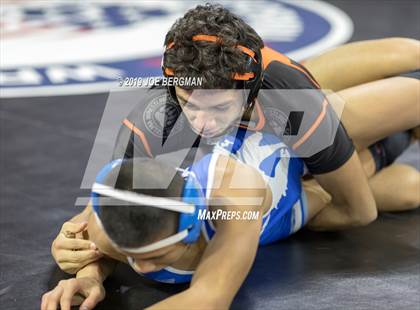 Thumbnail 2 in CIF State Boys Wrestling Championships (Pig-Tail Round) photogallery.