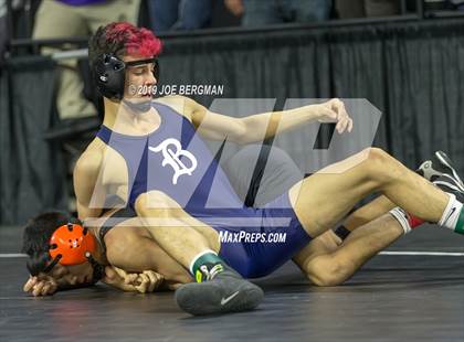 Thumbnail 2 in CIF State Boys Wrestling Championships (Pig-Tail Round) photogallery.