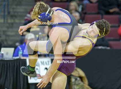 Thumbnail 1 in CIF State Boys Wrestling Championships (Pig-Tail Round) photogallery.