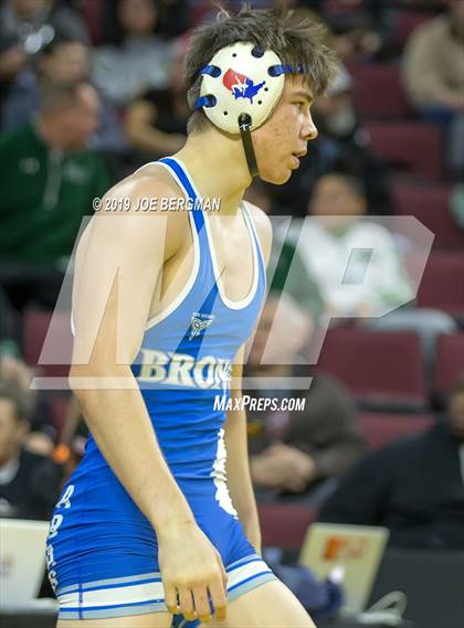 Thumbnail 1 in CIF State Boys Wrestling Championships (Pig-Tail Round) photogallery.