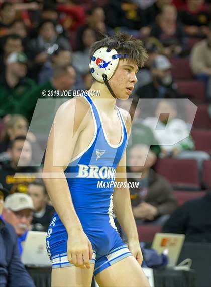 Thumbnail 3 in CIF State Boys Wrestling Championships (Pig-Tail Round) photogallery.