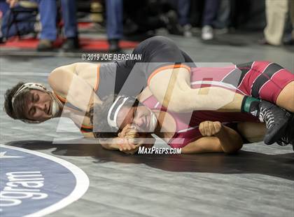 Thumbnail 3 in CIF State Boys Wrestling Championships (Pig-Tail Round) photogallery.
