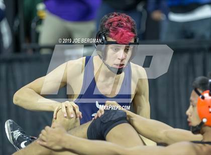 Thumbnail 3 in CIF State Boys Wrestling Championships (Pig-Tail Round) photogallery.
