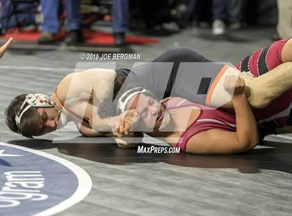 Thumbnail 2 in CIF State Boys Wrestling Championships (Pig-Tail Round) photogallery.