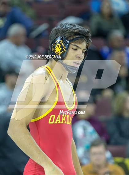 Thumbnail 3 in CIF State Boys Wrestling Championships (Pig-Tail Round) photogallery.