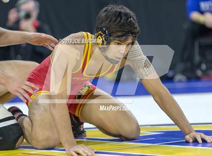 Thumbnail 2 in CIF State Boys Wrestling Championships (Pig-Tail Round) photogallery.