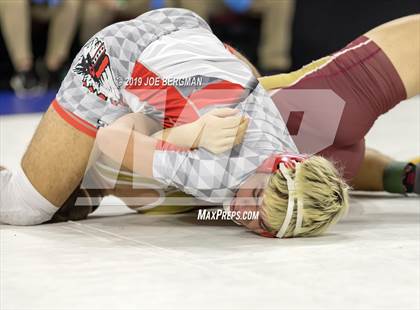 Thumbnail 1 in CIF State Boys Wrestling Championships (Pig-Tail Round) photogallery.