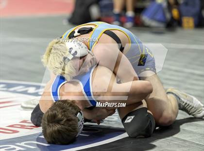 Thumbnail 1 in CIF State Boys Wrestling Championships (Pig-Tail Round) photogallery.