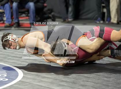 Thumbnail 2 in CIF State Boys Wrestling Championships (Pig-Tail Round) photogallery.