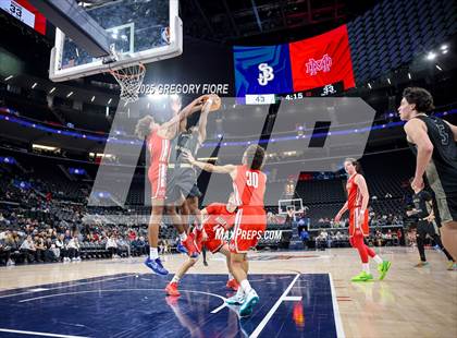 Thumbnail 2 in St. John Bosco vs. Mater Dei (Trinity Mission League Showcase) photogallery.